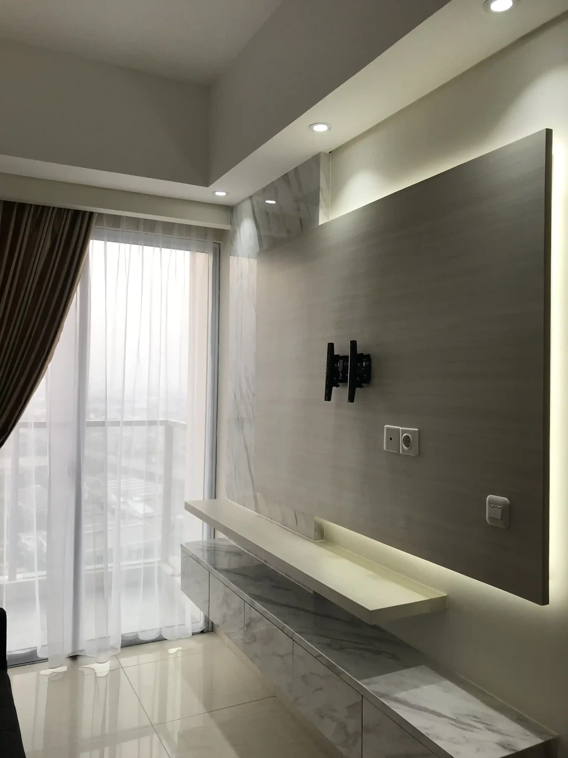 proyek interior sedayu suite apartemen 2