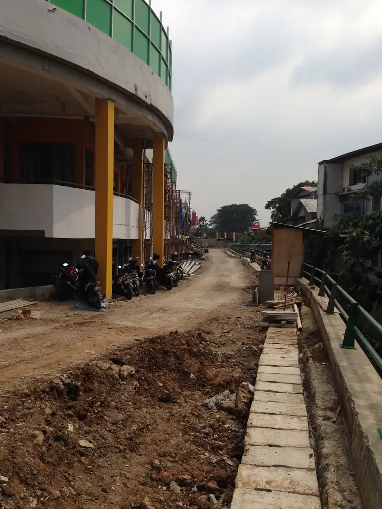 proyek konstruksi pasar cibinong 1