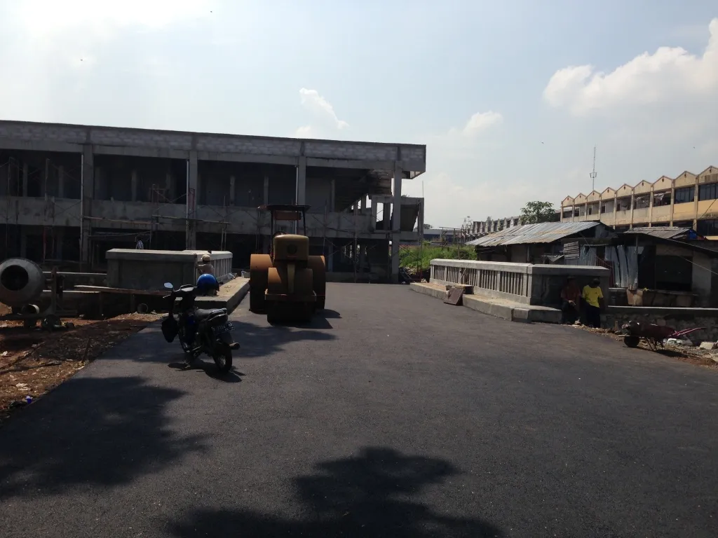 proyek konstruksi pasar cibinong 12