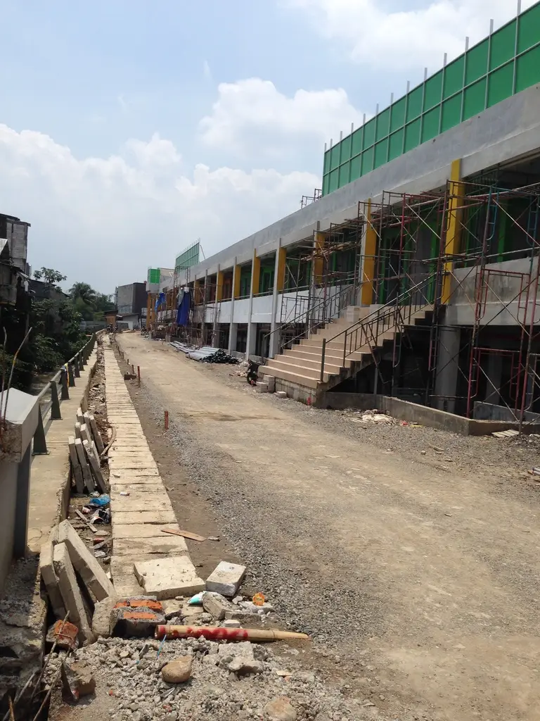 proyek konstruksi pasar cibinong 5